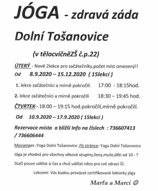 Oficiální stránky obce Dolní Tošanovice